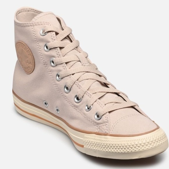 Converse Other - Converse Chuck Taylor All Star Lux High Top Beige Sand Mens 10 Womens 12 A11454C
